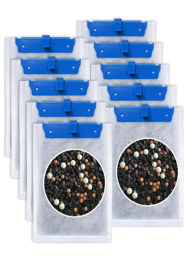 Cunina 10 Pack Super Upgraded Medium Filter Cartridges with 5-Layer Filtration for Deep Clean Compatible with Tetra Whisper Bio-Bag Filter Cartridges Medium for Aquariums 10i IQ10 PF10 - Image 1